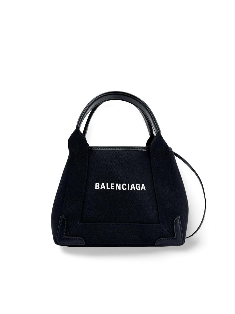 Fapis Balenciaga Navy Cabas Xs Canvas #351662F51B